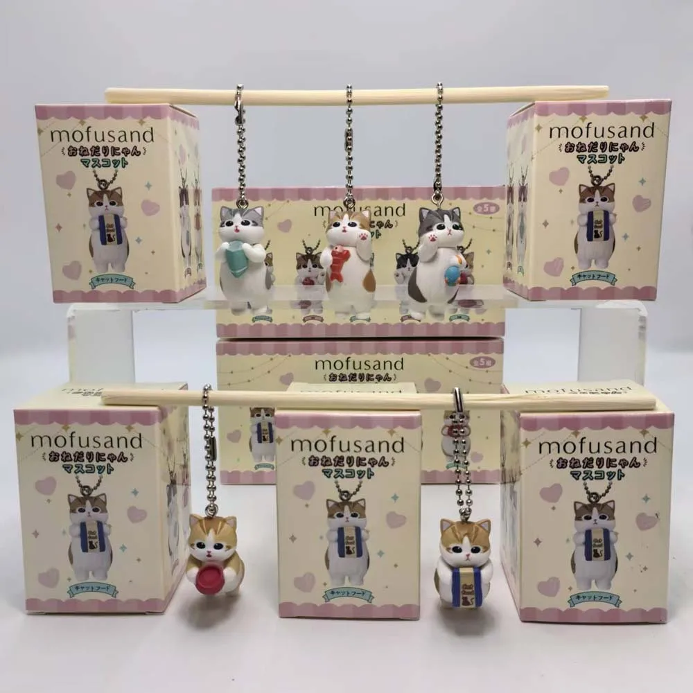 Gantungan Kunci Kucing Mofusan - Action Figure Stand ulasan dan harga