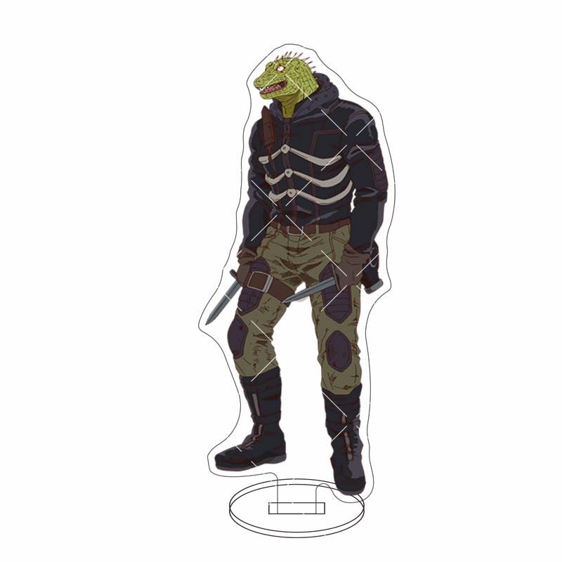 16CM Anime ‌ Figur Dorohedoro  - Figma Stand Set ulasan dan harga