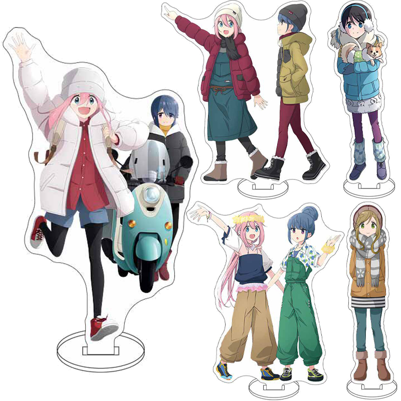 16CM Anime ‌ Figur Yuru Camp R - Figma Stand Set ulasan dan harga