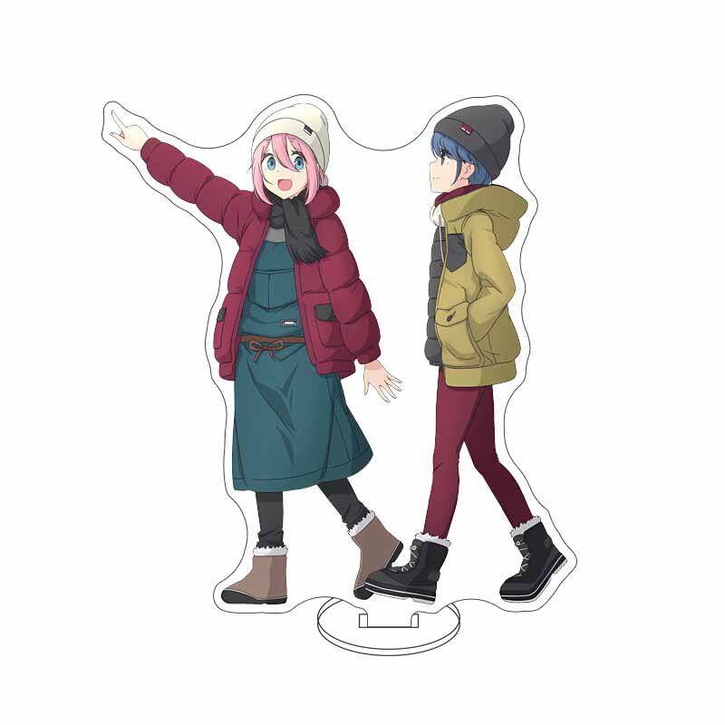 16CM Anime ‌ Figur Yuru Camp R - Figma Stand Set ulasan dan harga