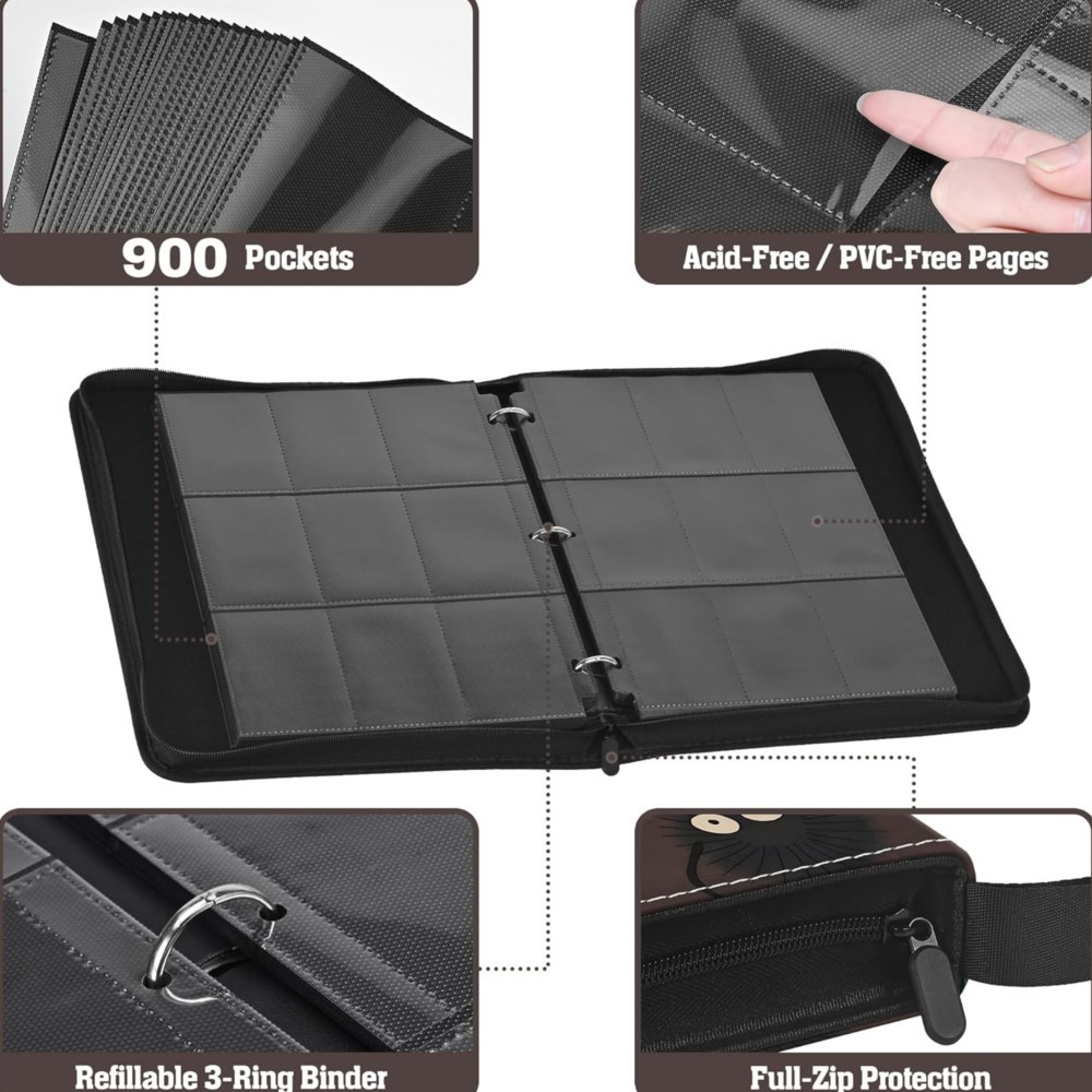 Album Binder Kartu 900 Kantong - Trading Card Binder ulasan dan harga